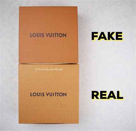 is my louis vuitton box real.